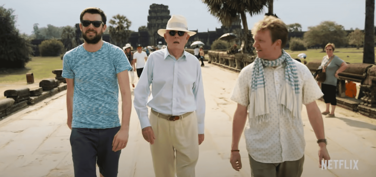 Jack Whitehall Travels With My Father. Credit: Netflix